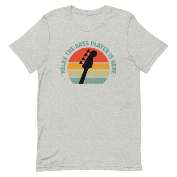 Relax the Bass Player is Here Men's Premium Tee - Image 10