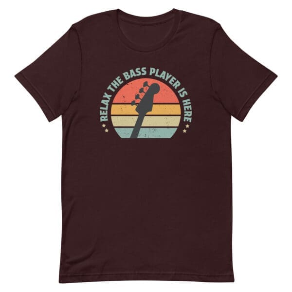 Relax the Bass Player is Here Men's Premium Tee - Image 3