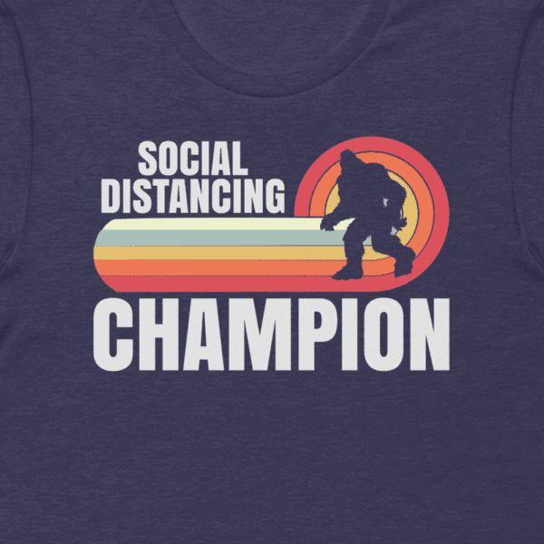 Social Distancing Sasquatch Men's Premium Tee