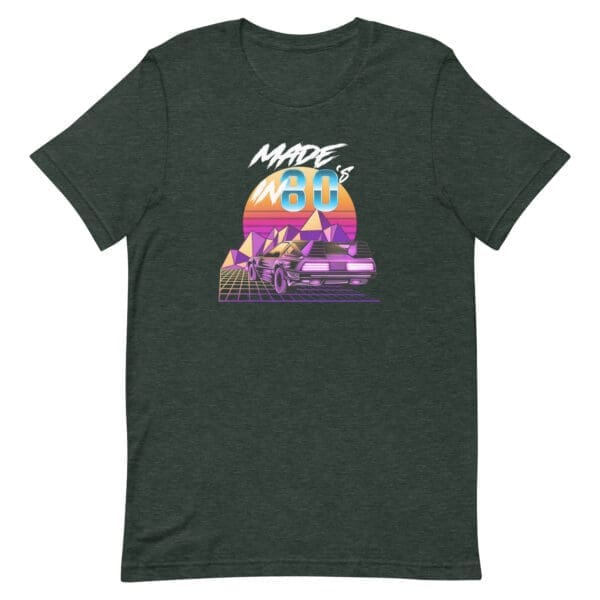 Made in 80's Delorean Men's Premium T-shirt - Image 4