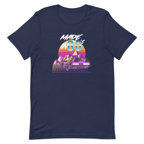 Made in 80's Delorean Men's Premium T-shirt - Image 2