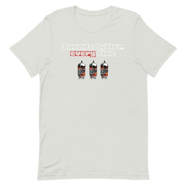 Sounds Better Every Time (Preamp Tubes) Men's Premium Tee - Image 7