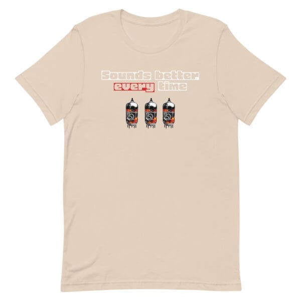 Sounds Better Every Time (Preamp Tubes) Men's Premium Tee - Image 5